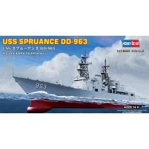   1250 USS Spruance DD963 Destroyer (Plastic Models) Toys & Games