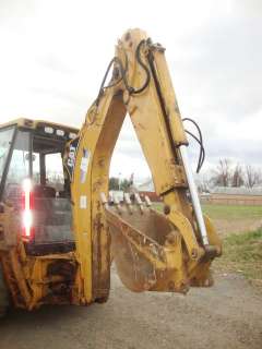 CAT 416C A tight machine with 4x4, IT Quick Coupler, Extend a Hoe 
