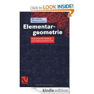 Elementargeometrie Fachwissen für Studium und Mathematikunterricht 