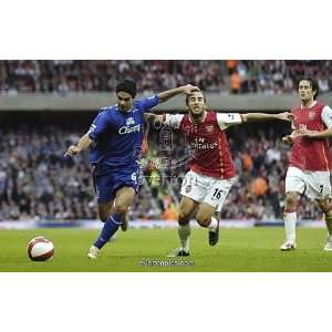 Arsenal v Everton 28/10/06 Arsenals Mathieu Flamini and 