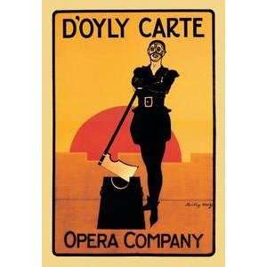  Vintage Art Executioner DOyly Carte Opera Company 