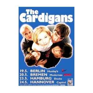  CARDIGANS Life Tour Music Poster