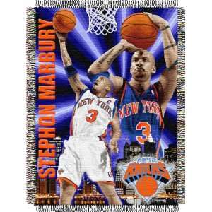  New York Knicks Stephon Marbury 48x60 Players Tapestry 