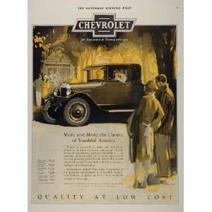 1926 Ad Chevrolet Chevy Automobile Antique Vintage Car   Original 