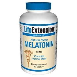  Natural Sleep Melatonin 5 mg 60 Caps Health & Personal 