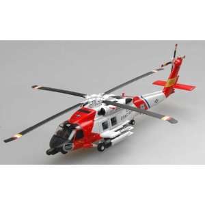   72 HH60J Jayhawk USCG Helicopter (Built Up Plastic) ( Toys & Games