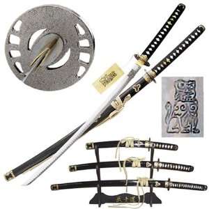 Kill Bill Bride Hattori Hanzo 4 pcs Japanese Sword Set