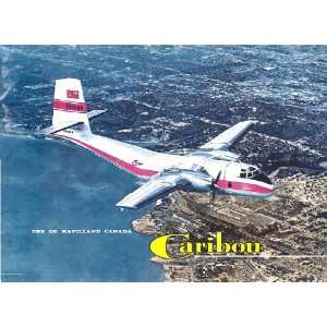   DHC 4 Caribou Aircraft Brochure Manual De Havilland Canada Books