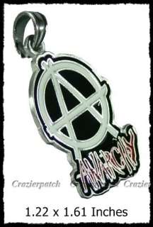 Anarchy Punk LawlessLiberty Necklace Pendant F191  