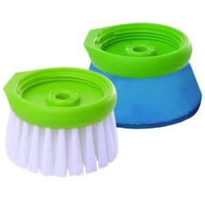  Chefn CleanGenuity Sudster Replacement Brush and Scrubber, Arugula 