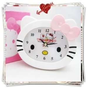  Pink Hello Kitty Face Alarm Clock 
