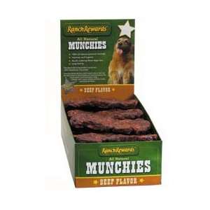 Beef Flavored All Natural Rawhide Dog Treats  20 Pack, #rr352a 