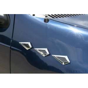    UNIVERSAL AGGRESSIVE TEAR CHROME PORT ACCENT SET Automotive