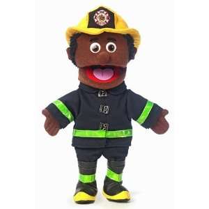  14 Fireman Puppet (Black)