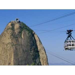 com Cable Car and Pao De Acucar (Sugar Loaf), Rio De Janeiro, Brazil 