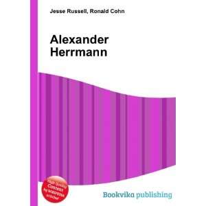 Alexander Herrmann Ronald Cohn Jesse Russell  Books