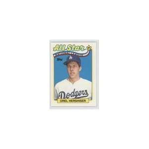  1989 Topps Tiffany #394   Orel Hershiser AS Sports Collectibles