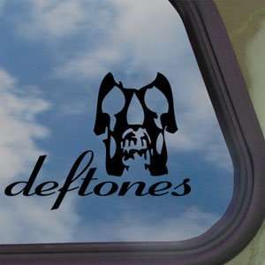  Deftones Skull Rock Band Logo Black Decal Window Sticker 