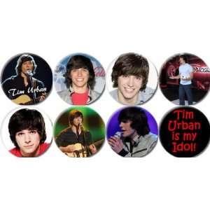  Set of 8 TIM URBAN Pinback Buttons 1.25 Pins / Badges 