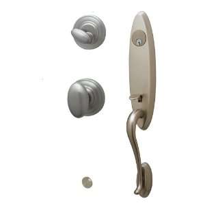 Schlage FA360 ASH 619 DNB Ashcroft Single Cylinder Handleset with 