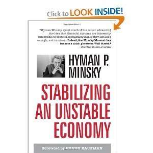  Stabilizing an Unstable Economy BYMinsky Minsky Books