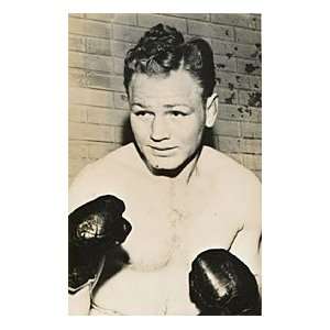  Lee Savold Unsigned Black & White Boxing Photo Sports 