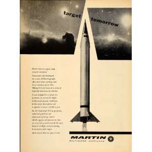   Ad Viking 12 Glenn Martin Baltimore Space Aircraft   Original Print Ad