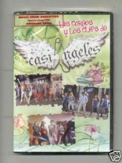 DVD CASI ANGELES COREOS Y CLIPS VOL 2 NEW TEEN ANGELS  