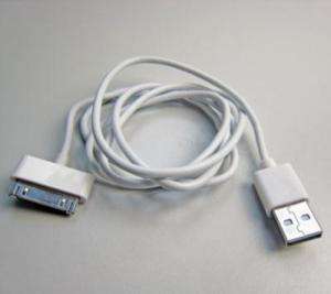 White Sync Power Charge USB Cable for Apple iPad #9919  