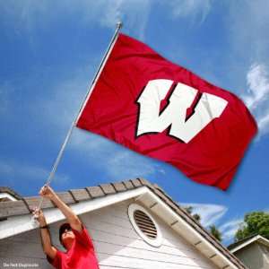  UW Wisconsin Badgers University Large College Flag Sports 