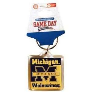   University Of Michigan Keychain Lucite Case Pack 84