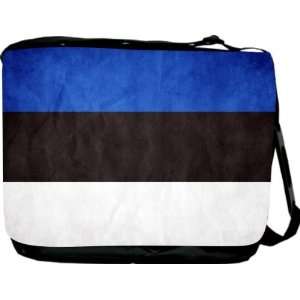 Estonia Flag Messenger Bag   Book Bag   School Bag   Reporter Bag 