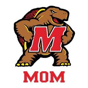  UNIVERSITY OF MARYLAND TERRAPINS MOM clear vinyl decal car 