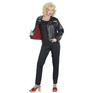  Grease Sandys Deluxe Leather Jacket Halloween Costume 