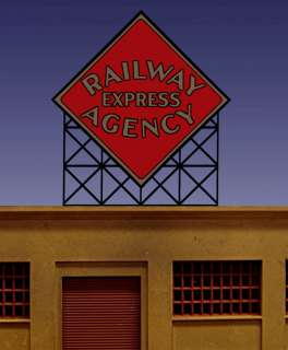 Millers Railway Express Agency Animated Neon Sign  