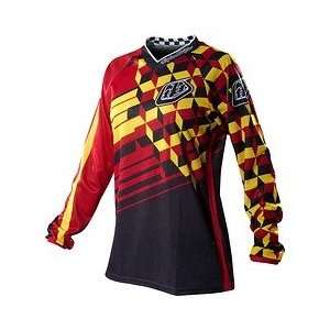   Lee Designs Womens GP Momentum Jersey   Small/Red/Black Automotive