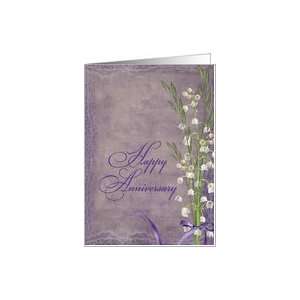  daughter lily of the valley anniversary purple flower 