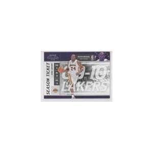  2009 10 Playoff Contenders #86   Kobe Bryant Sports 