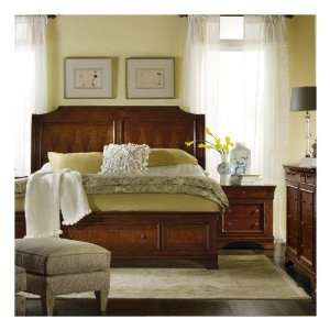 Lindley Park Storage Bed in Deep Brown   Queen 