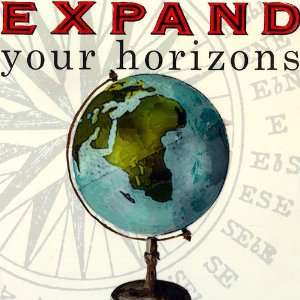  Expand Your Horizons Canvas Reproduction