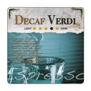 Decaf Espresso Verdi Coffee, 5lb Bag Grocery & Gourmet Food