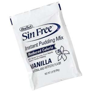 Hormel Sin Free Instant Pudding Mix, Vanilla, 2.8 oz, 12 ct  