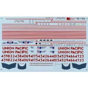  Microscale N Scale SD70M Decal Set   Union Pacific w 