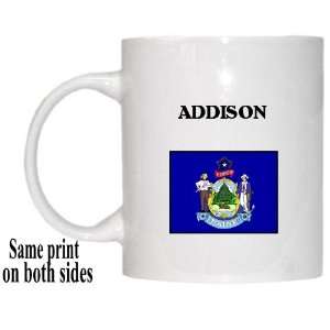  US State Flag   ADDISON, Maine (ME) Mug 