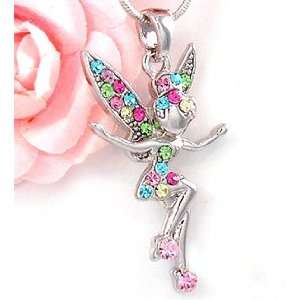  Fairy Tinkerbell Pendant Necklace n247 