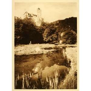  1932 Bran Castle Romania Castelul Dracula Photogravure 