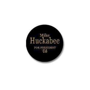  Huckabee gold Political Mini Button by  Patio 