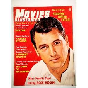  Movies Illustrated   April 1964   Rock Hudson Cover 
