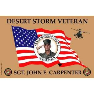  Veteran Marine Corps Desert Storm Large Vehicle Bumper 
