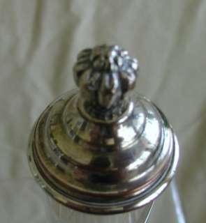 Unusual Antique Silverplate Covered Tooth Pick Holder  
